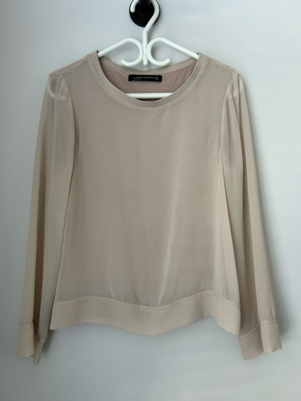 Zara Layered Chiffon Top